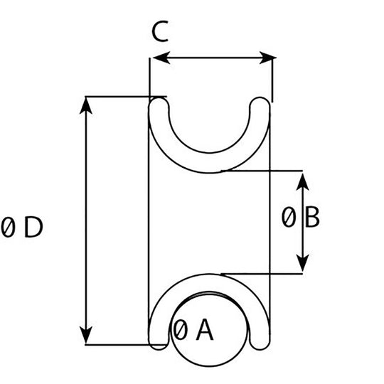 Wichard FRX20 Friction Ring - 20mm (25/32") [FRX20 / 22014]