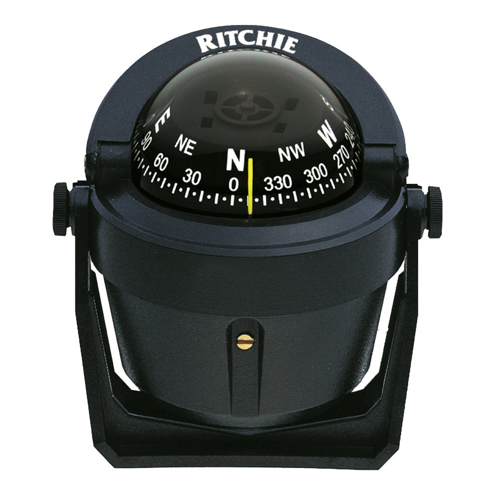 Ritchie B-51 Explorer Compass - Bracket Mount - Black [B-51] - Bulluna.com