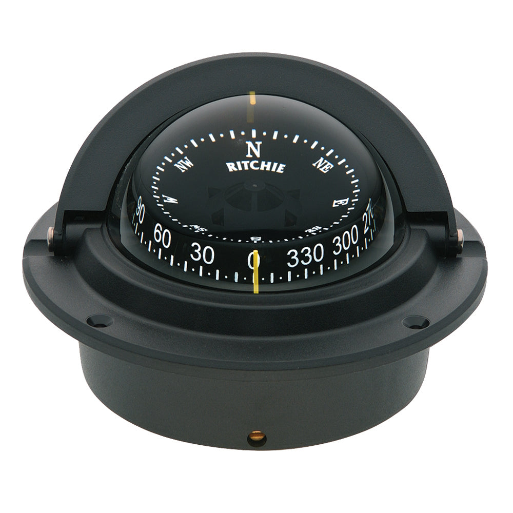 Ritchie F-83 Voyager Compass - Flush Mount - Black [F-83] - Bulluna.com