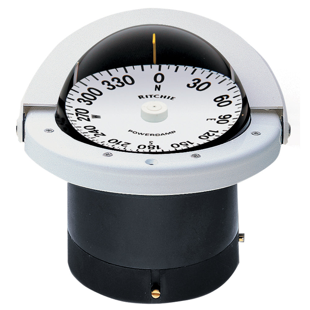 Ritchie FN-201W Navigator Compass - Flush Mount - White [FNW-201] - Bulluna.com