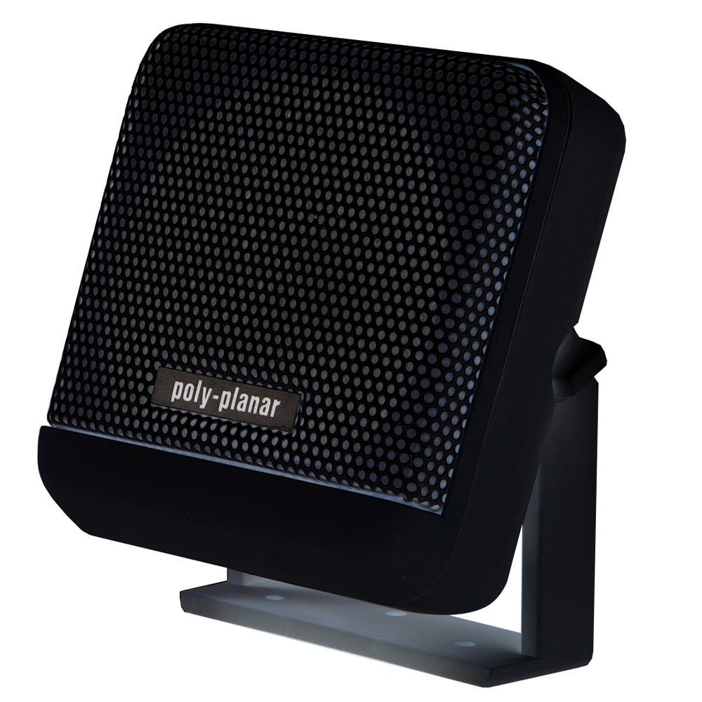 Poly-Planar VHF Extension Speaker - 10W Surface Mount - (Single) Black [MB41B] - Bulluna.com