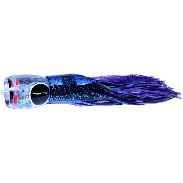 Black Bart Abaco Prowler Heavy Tackle Lure - Black Purple Split/Purple Fleck - Bulluna.com