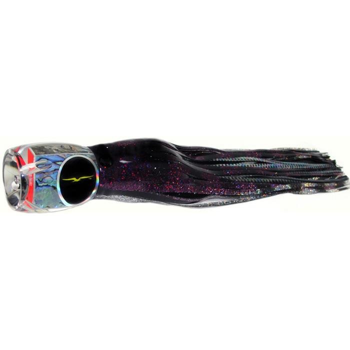 Black Bart Abaco Prowler Heavy Tackle Lure - Purple Black Dot - Bulluna.com