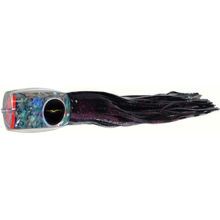 Black Bart Grander Candy Heavy Tackle Lure - Purple/Black Dot - Bulluna.com