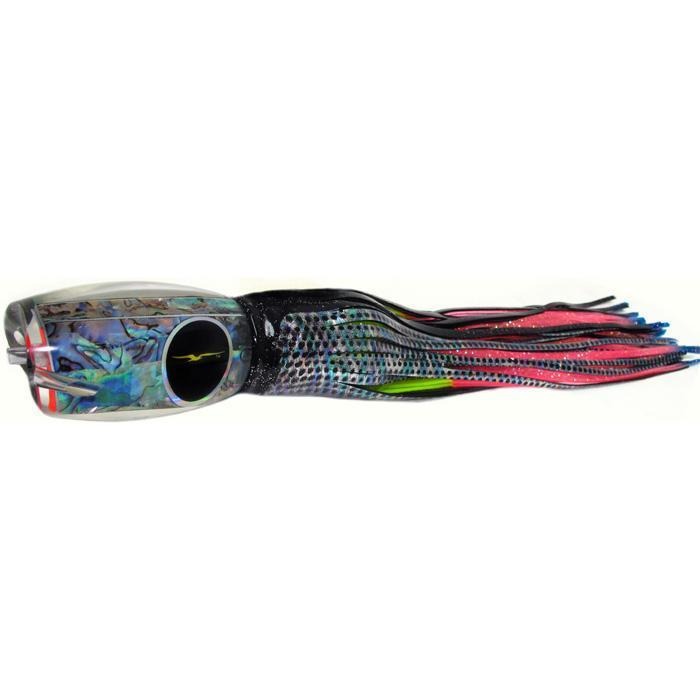 Black Bart Blue Breakfast Heavy Tackle Lure - Black Dot/Rainbow - Bulluna.com