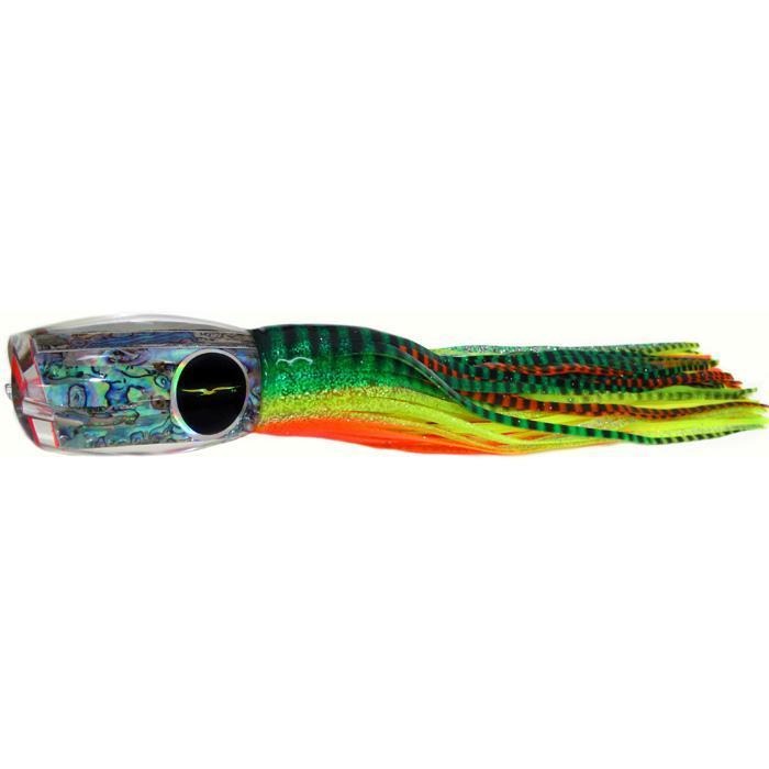 Black Bart Blue Breakfast Heavy Tackle Lure - Green Orange Tiger/Yellow Tiger - Bulluna.com