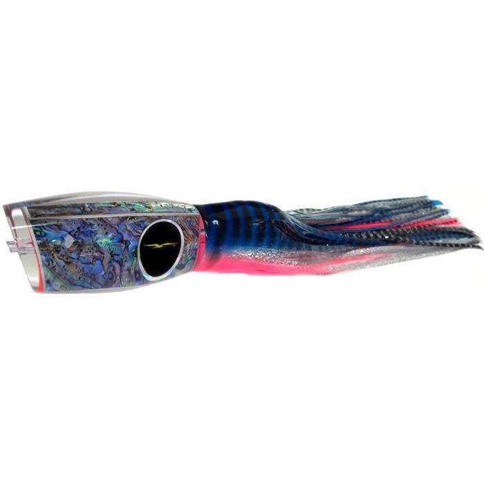 Black Bart Braziliano Heavy Tackle Lure - Blue Pink Tiger/Silver Tiger - Bulluna.com