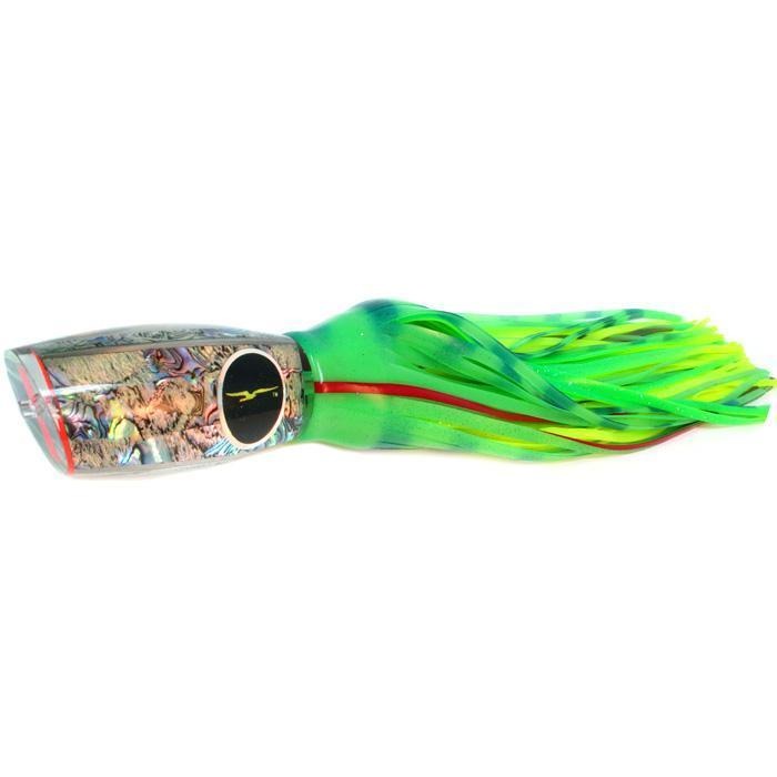 Black Bart Braziliano Heavy Tackle Lure - Glow/Green Chartreuse - Bulluna.com