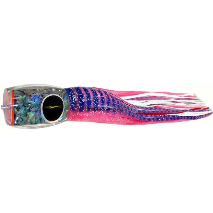 Black Bart Grander Candy Heavy Tackle Lure - Pink Tiger/White - Bulluna.com