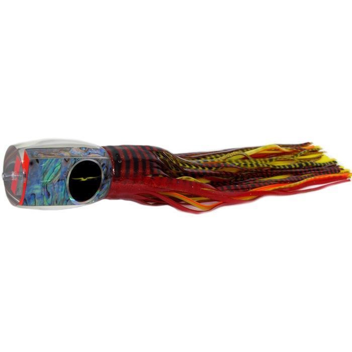 Black Bart Grander Candy Heavy Tackle Lure - Red Tiger/Yellow Tiger - Bulluna.com