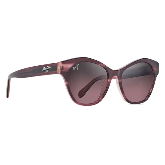 Maui Jim Kila Plum with Dusty Rose Interior - Maui Rose Sunglasses - Bulluna.com