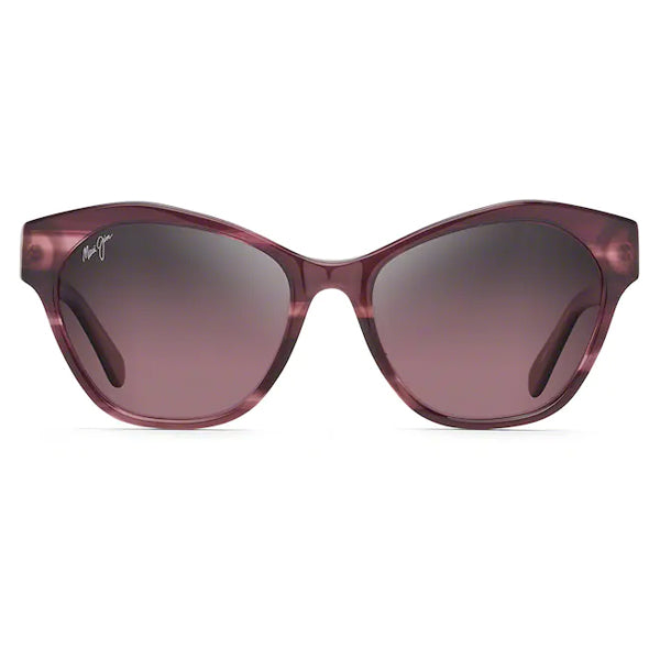 Maui Jim Kila Plum with Dusty Rose Interior - Maui Rose Sunglasses - Bulluna.com