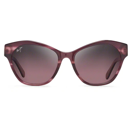 Maui Jim Kila Plum with Dusty Rose Interior - Maui Rose Sunglasses - Bulluna.com