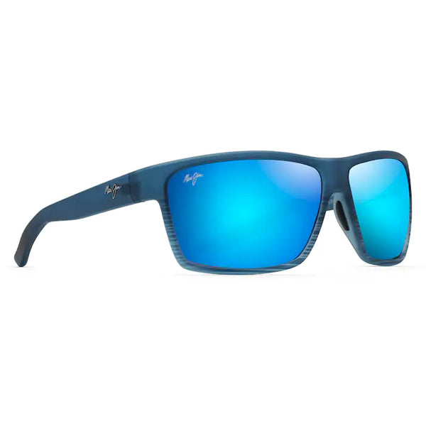 Maui Jim Alenuihaha Blue Black Stripe - Blue Hawaii Sunglasses - Bulluna.com