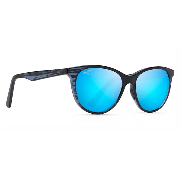 Maui Jim Cathedrals Blue Black Stripe - Blue Hawaii Sunglasses - Bulluna.com