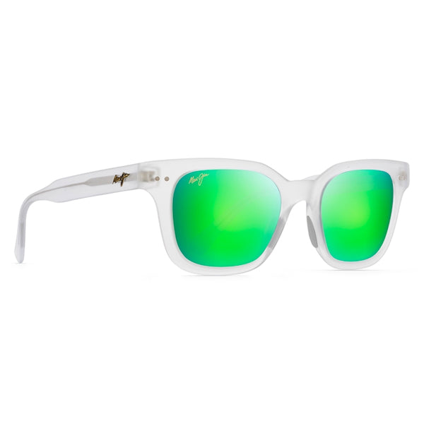 Maui Jim Shore Break Frosted Crystal - MAUIGreen Sunglasses - Bulluna.com