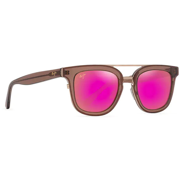 Maui Jim Relaxation Mode Light Espresso - MAUI Sunrise Sunglasses - Bulluna.com