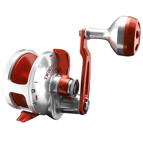 Accurate BV-600P Boss Valiant Conventional Reel - Red/Silver - Bulluna.com