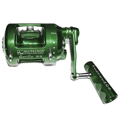 Alutecnos Albacore Gorilla 30 Two Speed Reel - Green - Bulluna.com