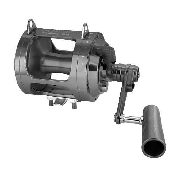 Alutecnos Albacore 50 Two Speed Reel - Gunmetal