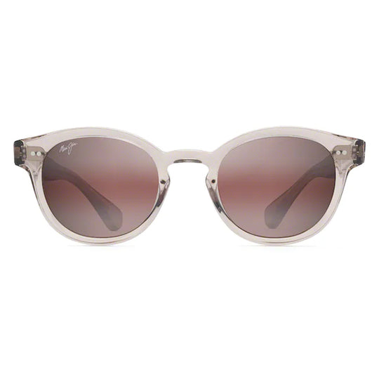 Maui Jim Joy Ride Crystal with a Hint of Pink - Maui Rose Sunglasses - Bulluna.com