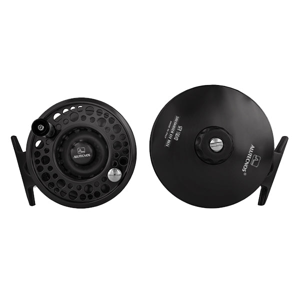 Alutecnos Saltwater Direct Drive Fly Reel - Black - Bulluna.com