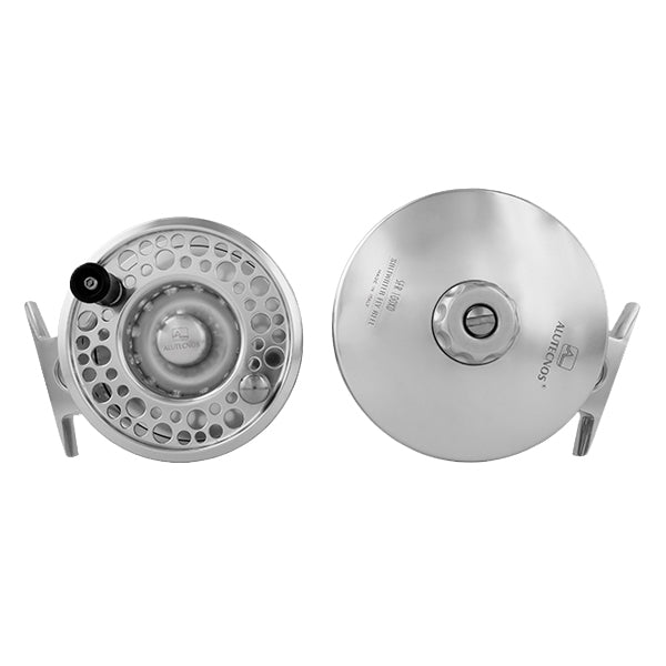 Alutecnos Saltwater Direct Drive Fly Reel - Silver - Bulluna.com