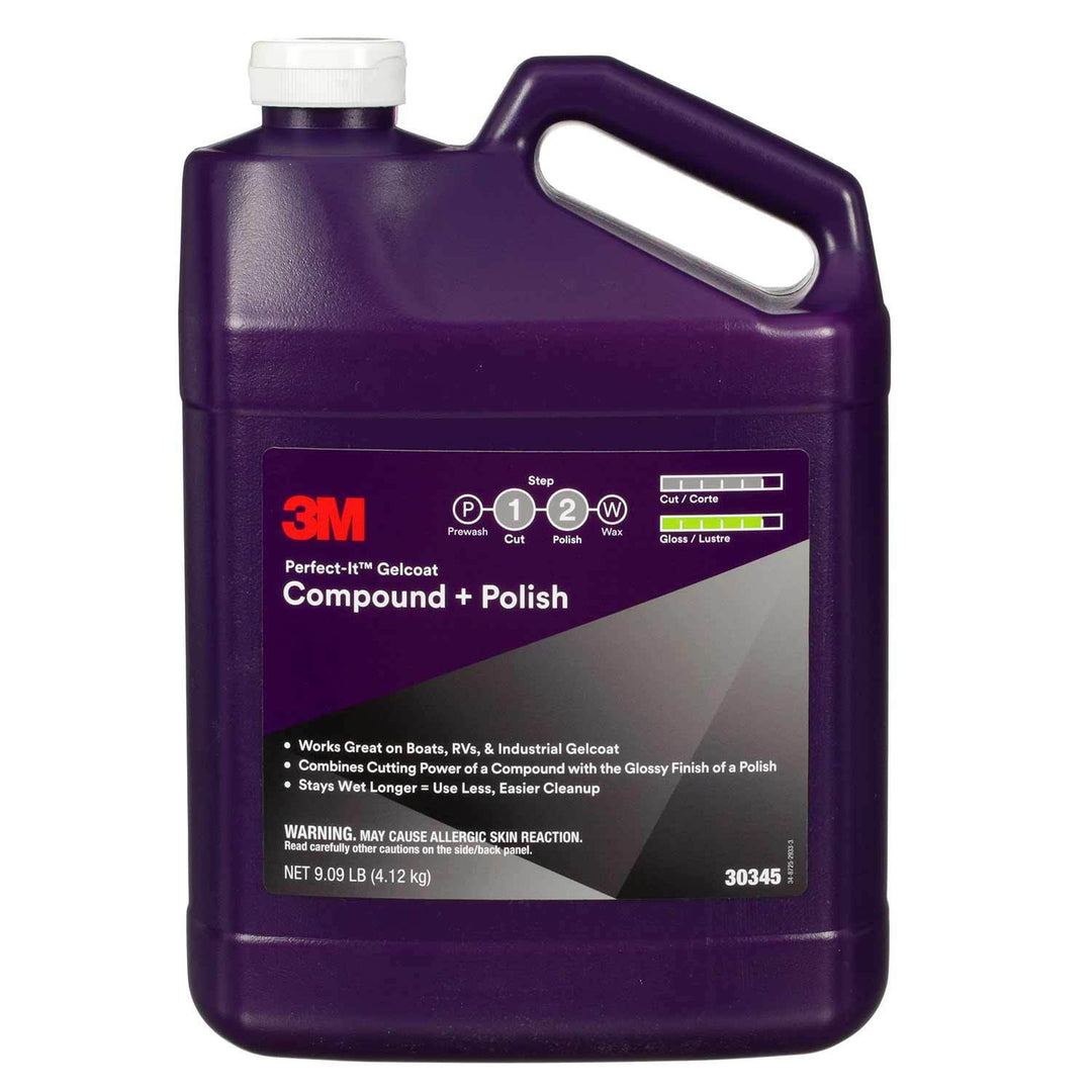 3M Perfect-It Gelcoat Compound + Polish - Gallon - Bulluna.com