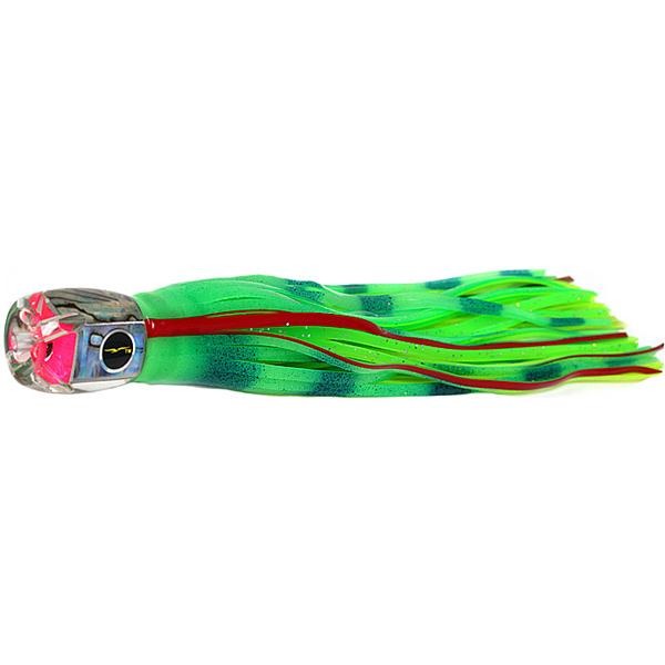 Black Bart Cabo Prowler Light Tackle Lure - Glow/Green Chartreuse Dot - Bulluna.com