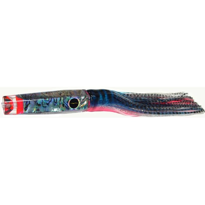 Black Bart Crooked Island Candy Medium Heavy Tackle Lure - Blue Pink Tiger/Silver Tiger - Bulluna.com