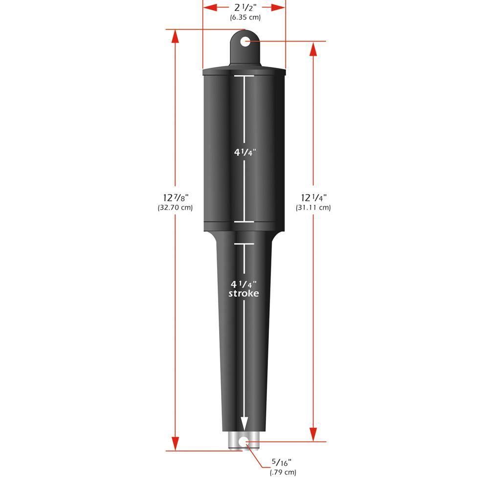 Lenco 102XD Extreme Duty Actuator - 12V - 4-1/4" Stroke [15060-001] - Bulluna.com