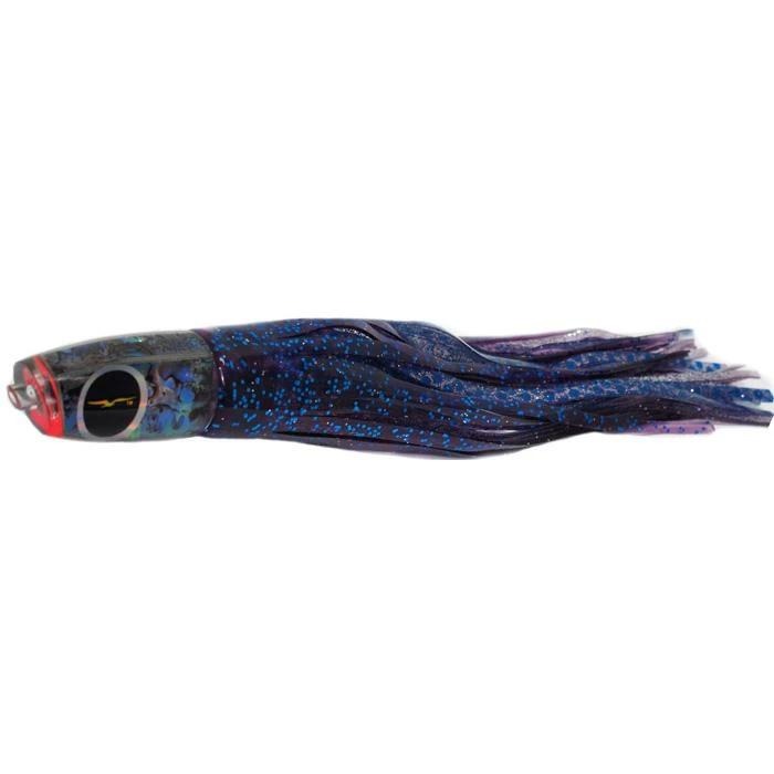 Black Bart Eleuthera Plunger Medium Tackle Lure - Purple Fleck/Purple Blue Dot - Bulluna.com