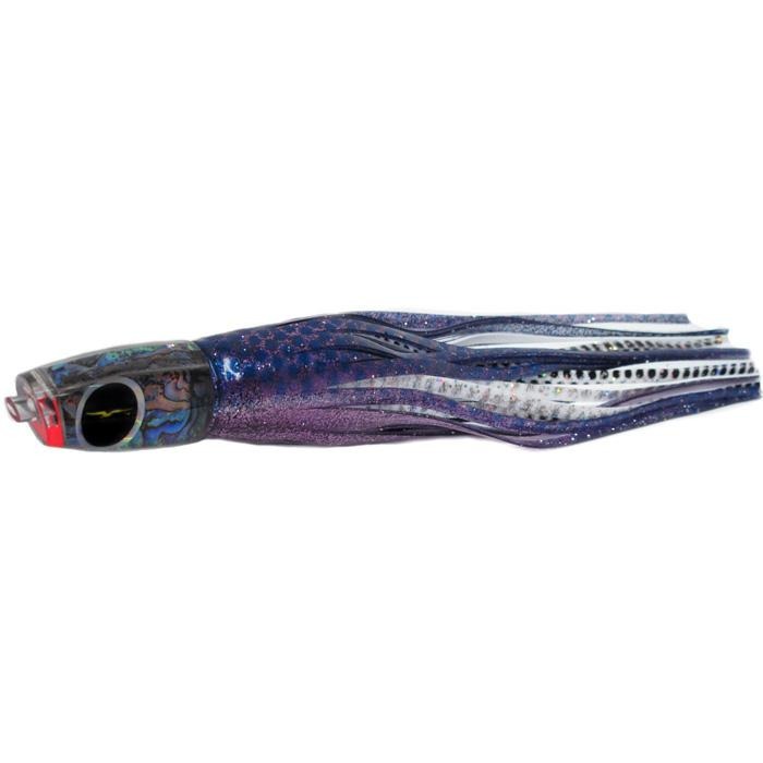 Black Bart Eleuthera Plunger Medium Tackle Lure - Purple Blue Dot/White Dot - Bulluna.com