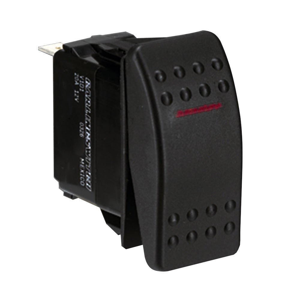 Paneltronics SPST ON/OFF Waterproof Contura Rocker Switch [001-675] - Bulluna.com