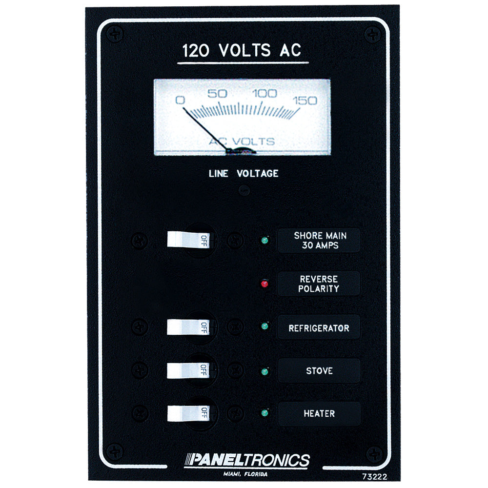 Paneltronics Standard AC 3 Position Breaker Panel & Main [9972322B] - Bulluna.com