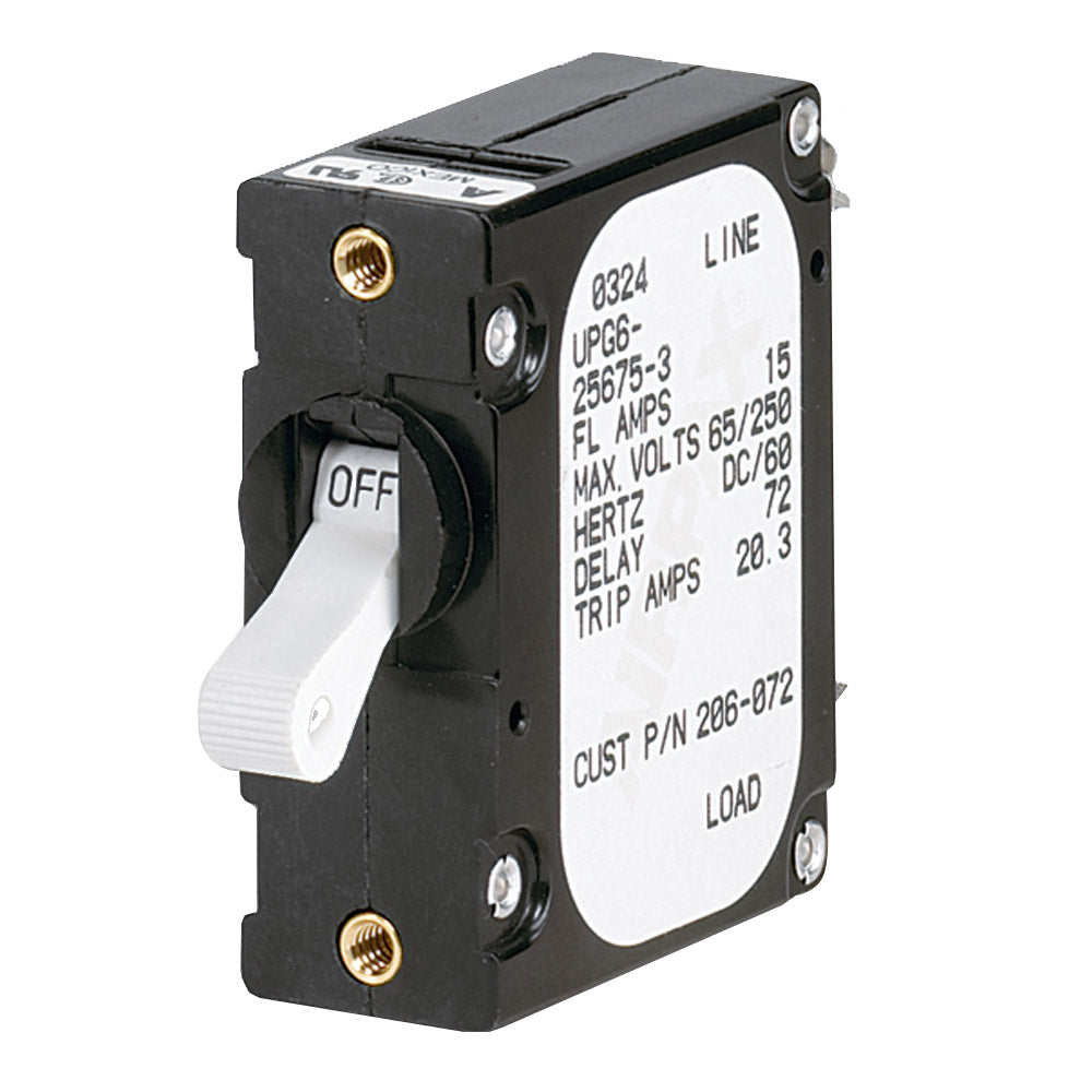 Paneltronics 'A' Frame Magnetic Circuit Breaker - 5 Amps - Single Pole [206-070S] - Bulluna.com