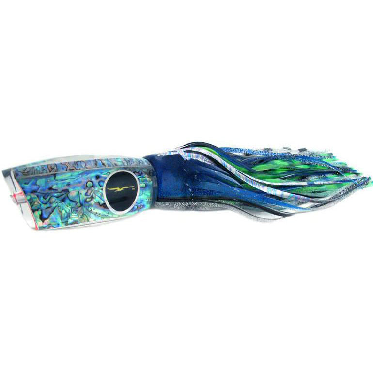 Black Bart Braziliano Heavy Tackle Lure - Blue Yellow/Green Chartreuse - Bulluna.com