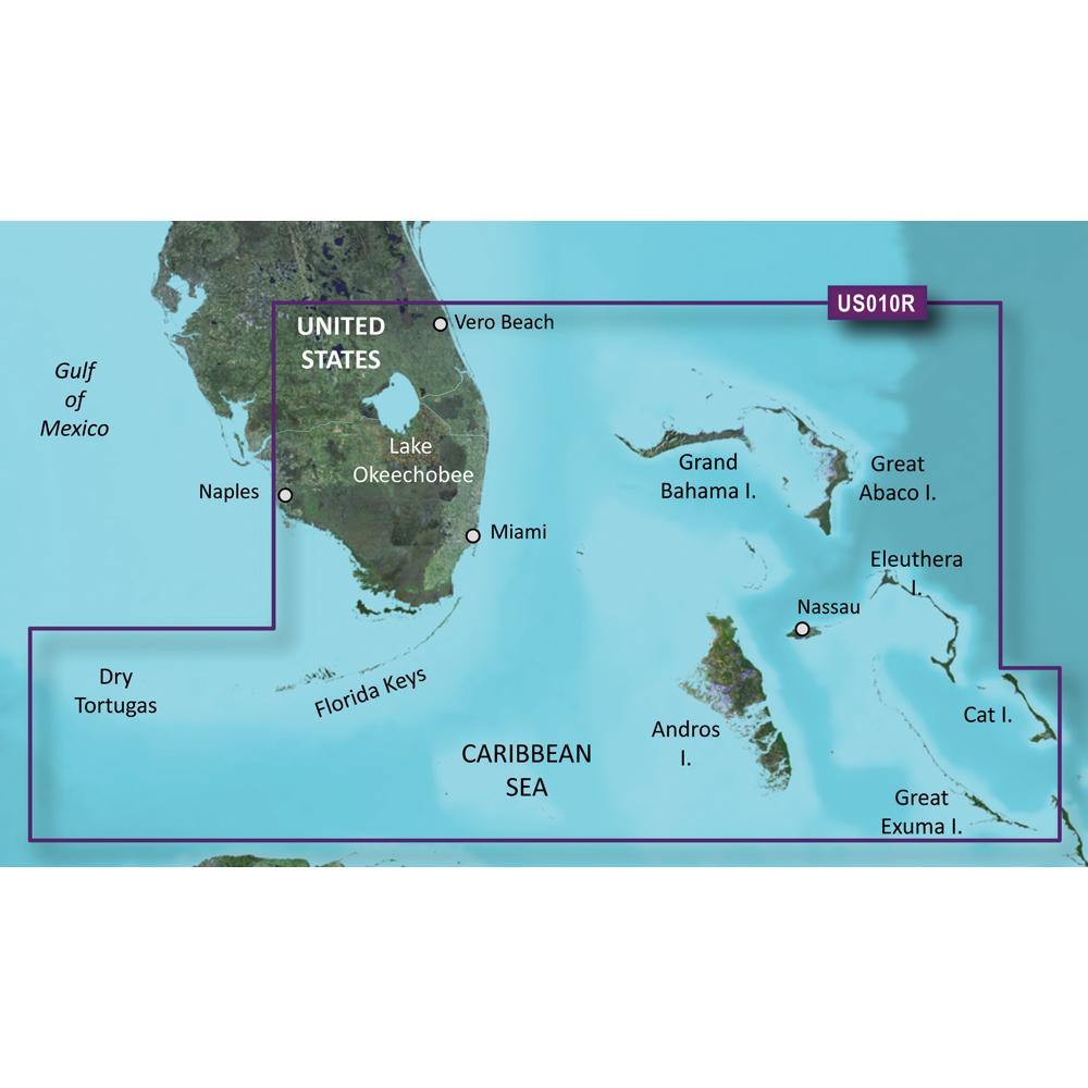 Garmin BlueChart g3 Vision HD - VUS010R - Southeast Florida - microSD/SD [010-C0711-00] - Bulluna.com