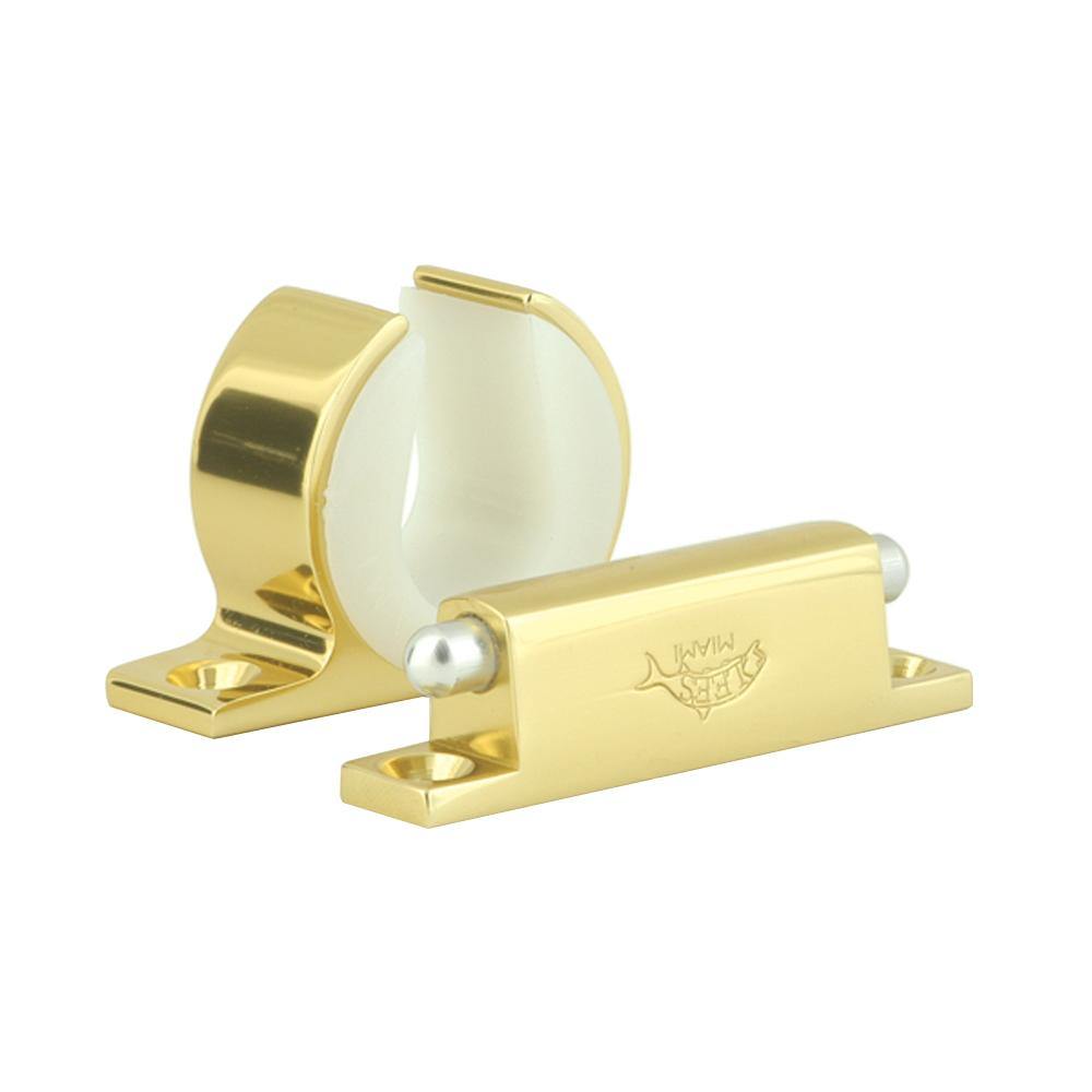 Lee's Rod and Reel Hanger Set - Penn International 50VSW, 50TW, 50SW - Bright Gold [MC0075-1053] - Bulluna.com