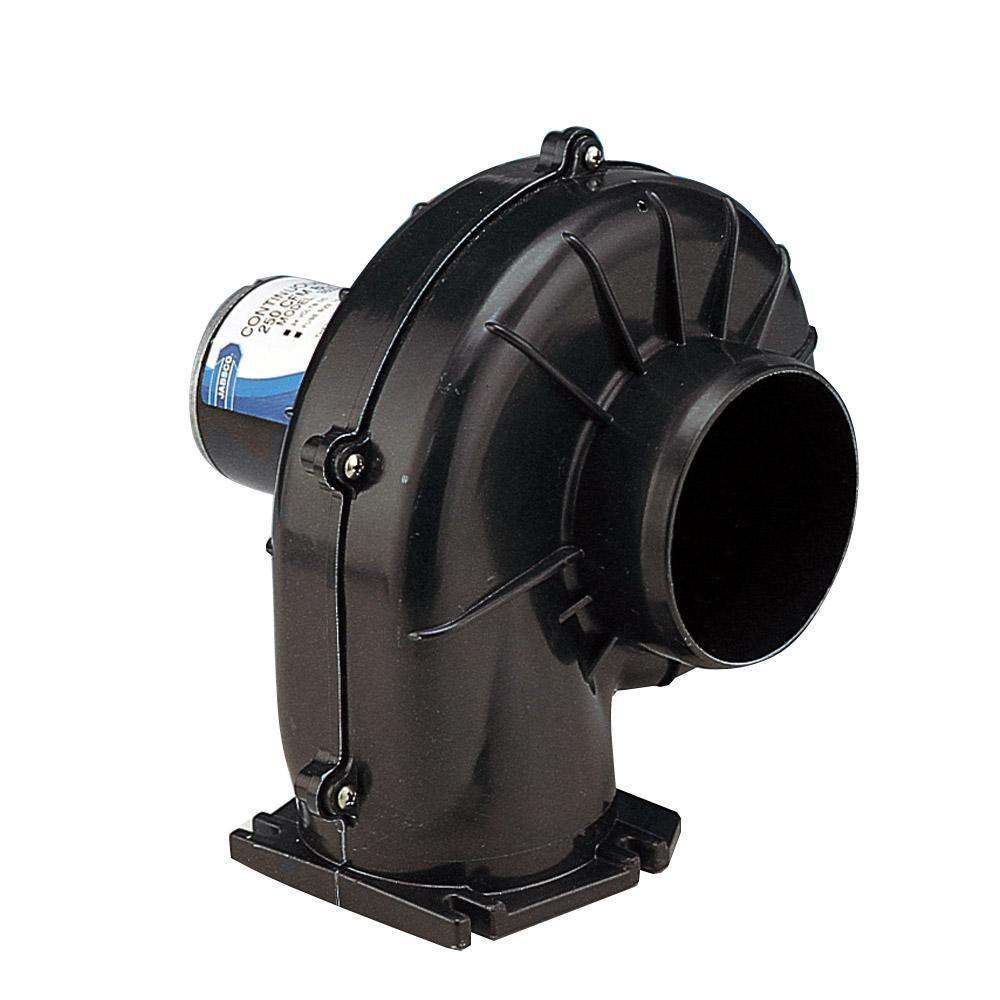 Jabsco 4" 250 CFM Flangemount Heavy Duty Blower - 12V [35760-0092] - Bulluna.com