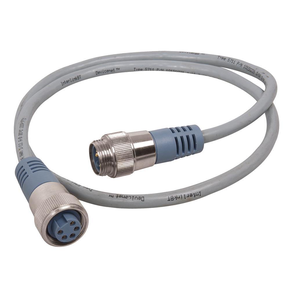 Maretron Mini Double Ended Cordset - Male to Female - 1M - Grey [NM-NG1-NF-01.0] - Bulluna.com