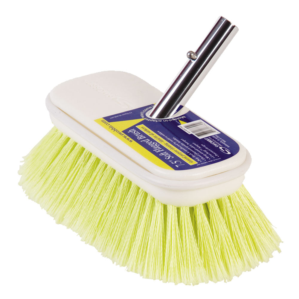 Swobbit 7.5" Soft Brush - Yellow [SW77345] - Bulluna.com