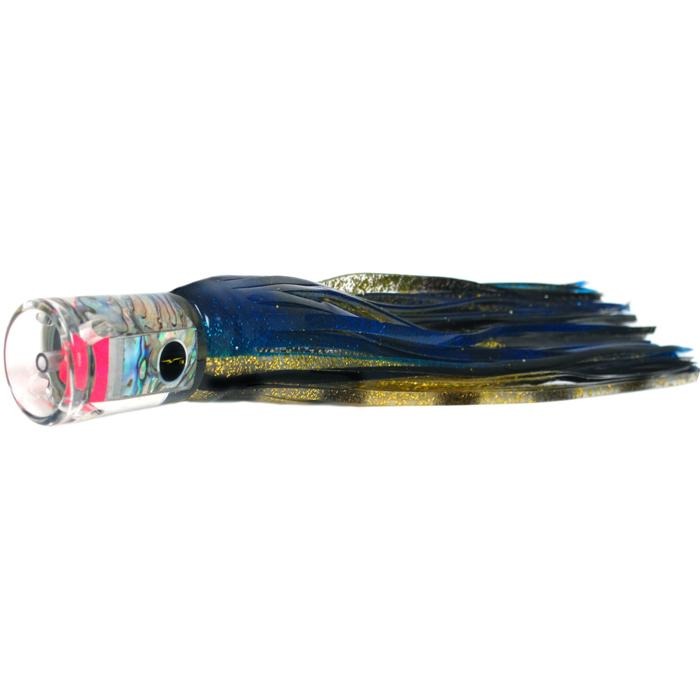 Black Bart El Squid Senior Medium Tackle Lure - Yellowfin/Silver Gold Black - Bulluna.com