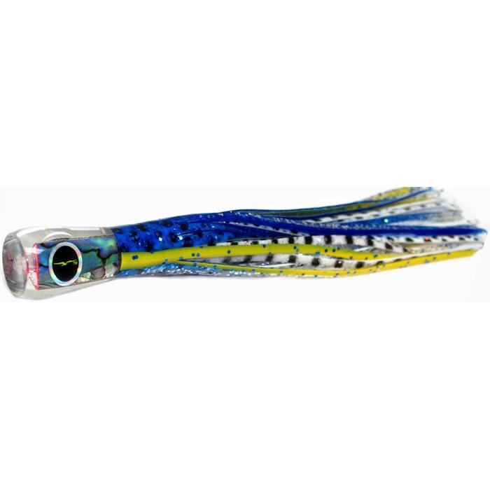 Black Bart Bully Micro Bait Lure - Blue Yellow/White Dot - Bulluna.com