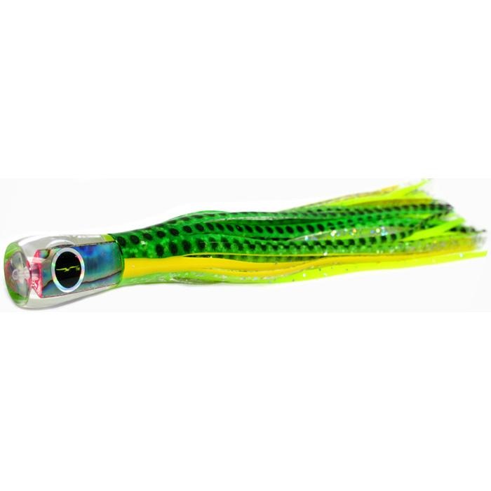 Black Bart Bully Micro Bait Lure - Green Dot/Green Chartreuse - Bulluna.com