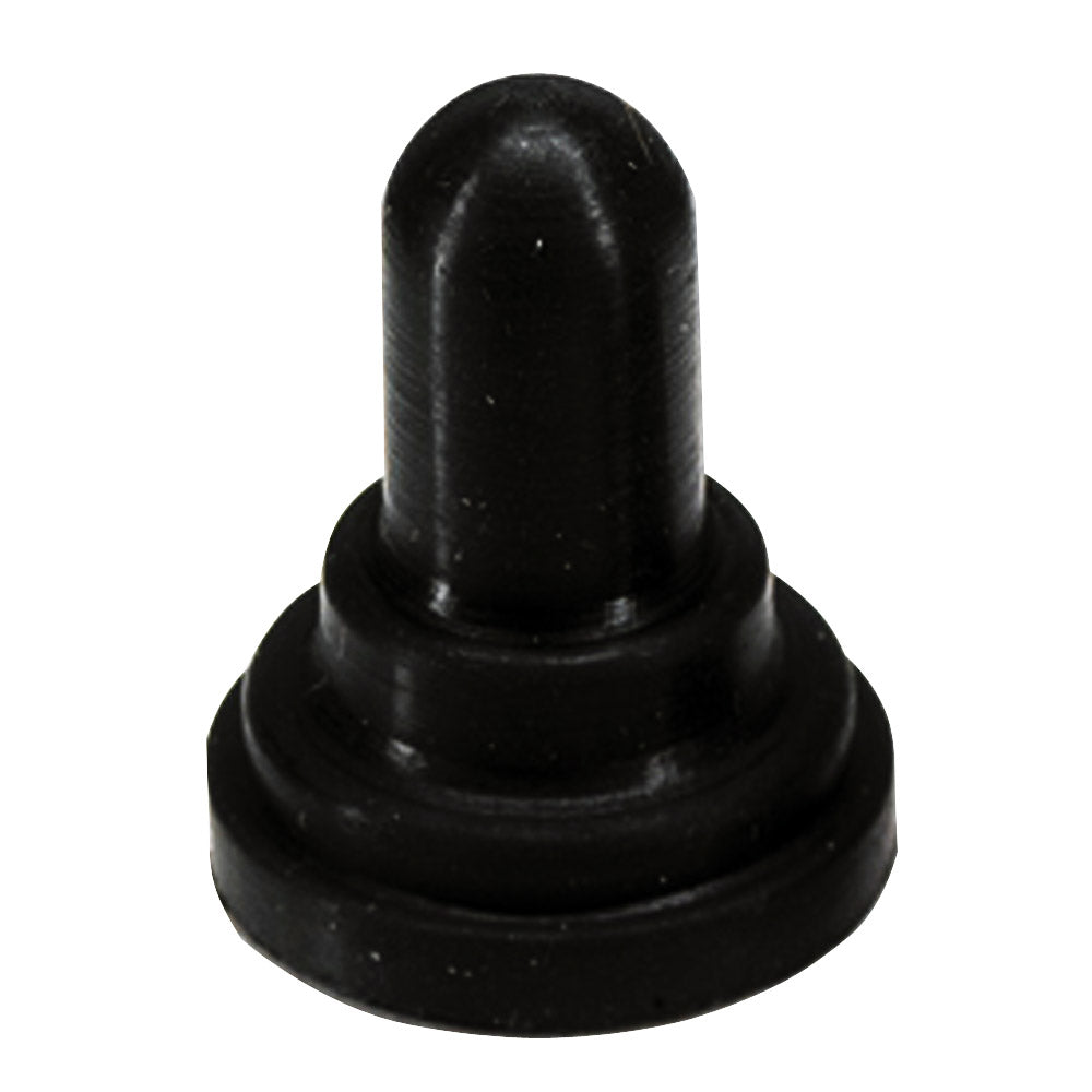 Paneltronics Toggle Switch Boot - 23/32" Round Nut - Black f/Toggle Switch [048-002] - Bulluna.com