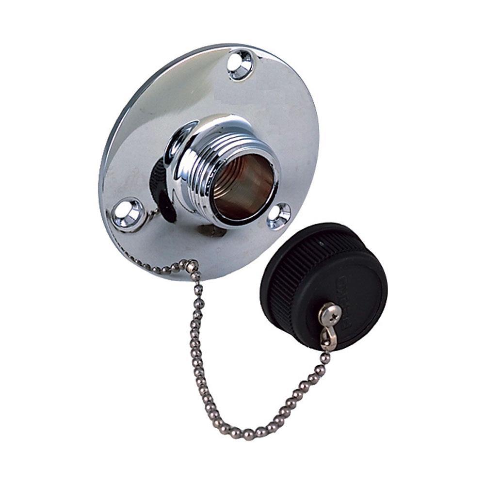 Perko Water Outlet Fitting w/Cap [0504DP0CHR] - Bulluna.com