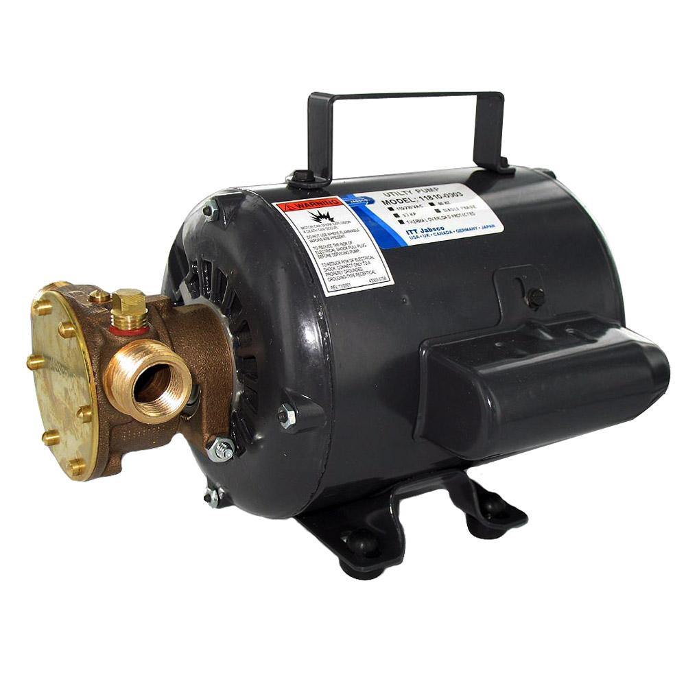 Jabsco Bronze AC Motor Pump Unit - 115v [11810-0003] - Bulluna.com