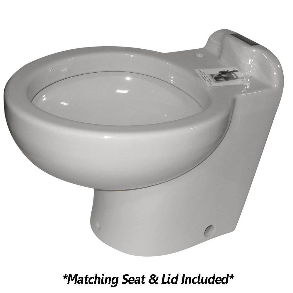 Raritan Marine Elegance - Household Style - White - Fresh or Saltwater - Smart Toilet Control - 12v [220HS012] - Bulluna.com