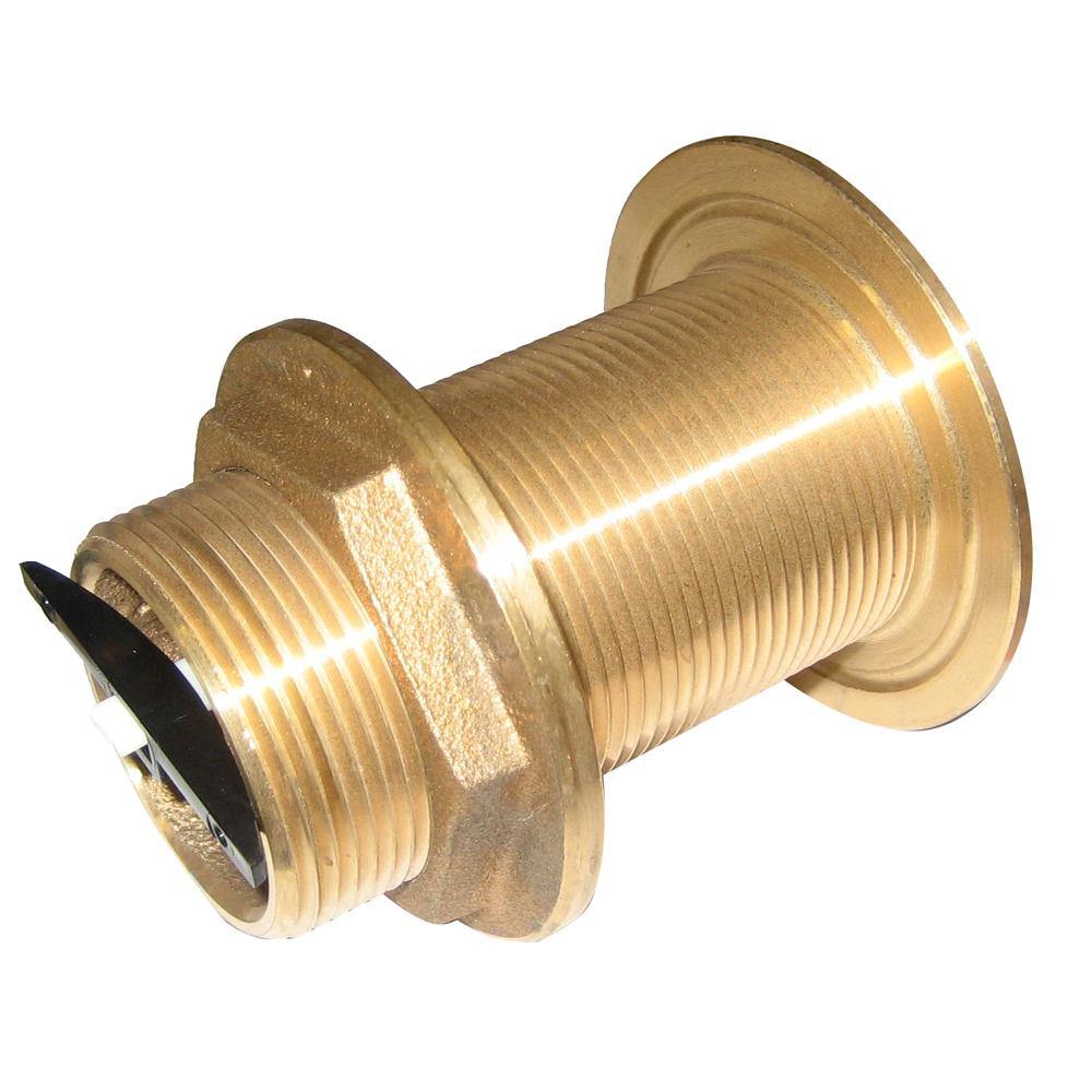 Perko 1-1/2" Thru-Hull Fitting w/Pipe Thread Bronze MADE IN THE USA [0322DP8PLB] - Bulluna.com